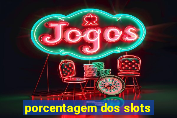 porcentagem dos slots